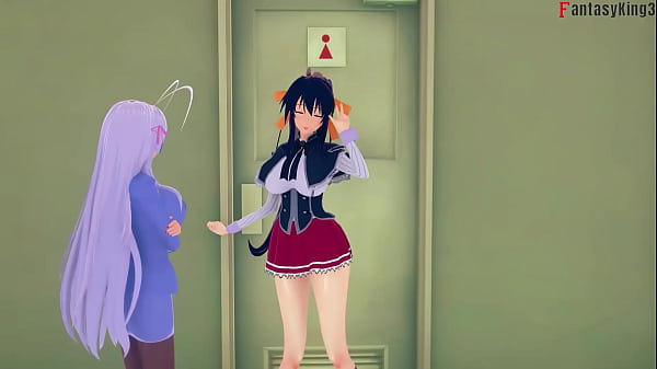 Akeno guards the door while I fuck Kuroka | DXD NTR Mandess 8 | | Full & POV on Sheer & PTRN: Fantasyking3