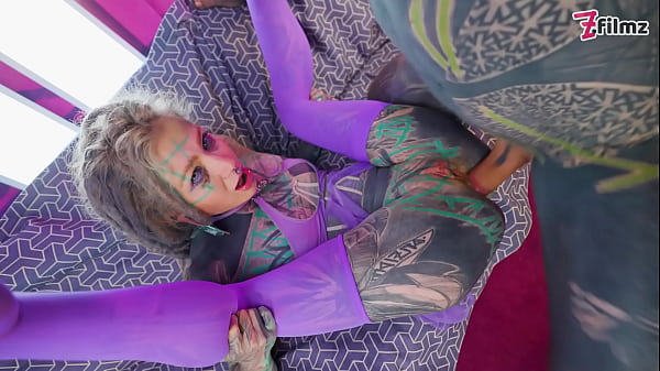 Alternative ANAL slut getting filled with BIG COCK and face covered in CUM