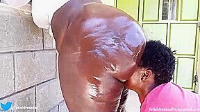 FetishFreaksAfrica Slutty Gets Humiliated By Ass Dominator